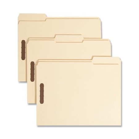Smead Smead, TOP TAB 2-FASTENER FOLDERS, 1/3-CUT TABS, LETTER SIZE, 11 PT. MANILA, 50PK 14547